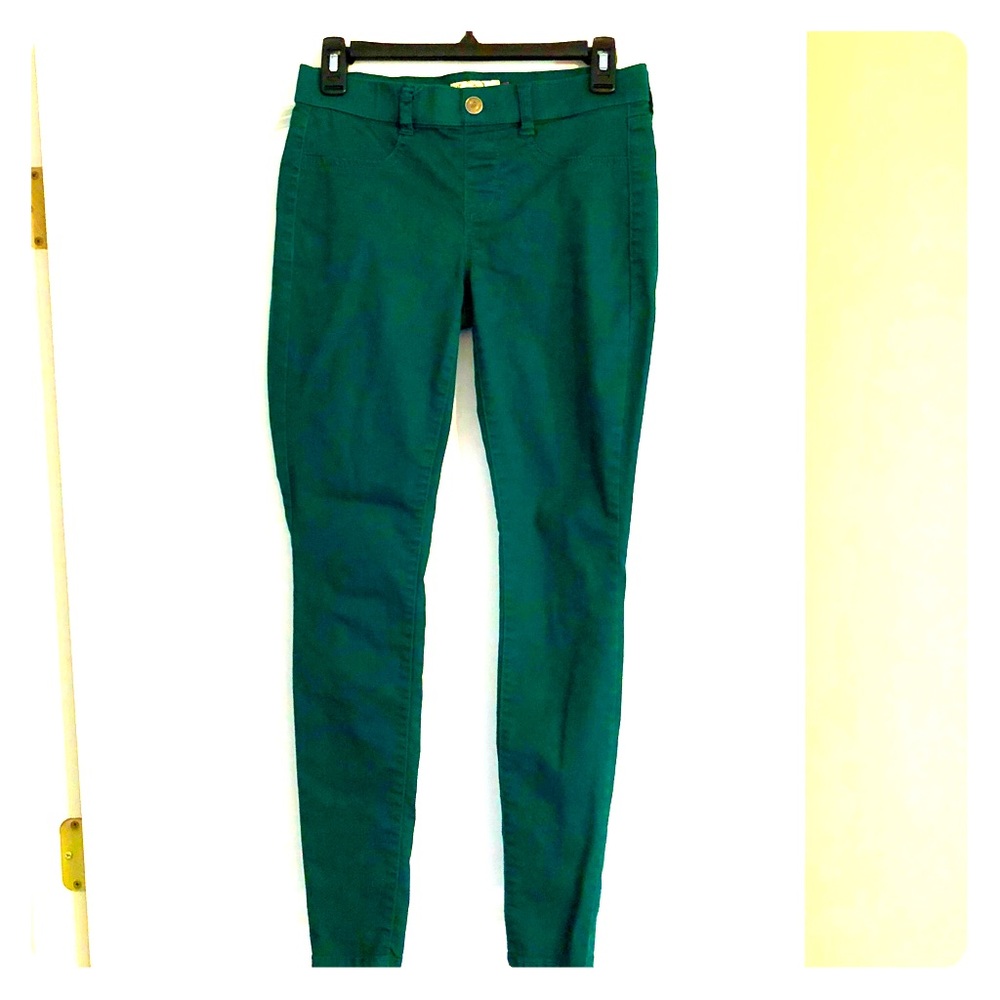 Green Low-rise Jegging